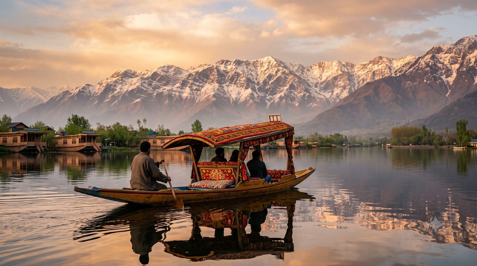Dal Lake, Srinagar — Kashmir tour package from Kerala, Kochi